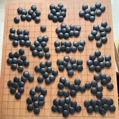 高級囲碁セット　美栄　天然銘木　高級碁笥　木製碁笥　栗　大　へそつき　転売可の画像