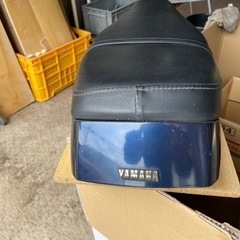 SR400 純正　シート　マフラー