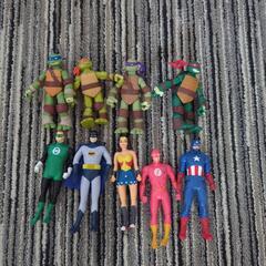 アメリカン・コミックヒーロー　フィギュアセット