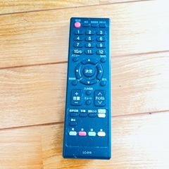 ORION 24型液晶テレビ NHC-241B 動作品 リモコン付きの画像