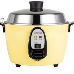 大同電鍋(電気釜) 炊飯器 6合 外鍋ステンレス製ーきはだ色ー Ｍサイズ 【正規品】の画像