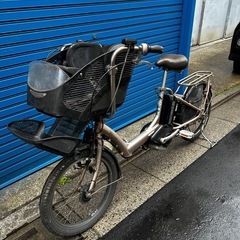 ブリジストンAngelino シルバー電動自転車の画像