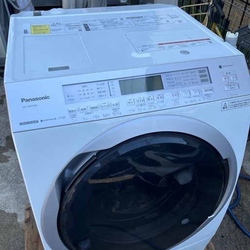 【2021/Panasonic 】【11kg】パナソニック ドラム式洗濯機　ドラム式洗濯乾燥機　白　ホワイト　家電　動作ok