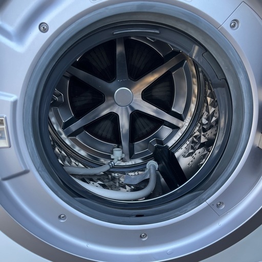 【2021/Panasonic 】【11kg】パナソニック ドラム式洗濯機　ドラム式洗濯乾燥機　白　ホワイト　家電　動作ok