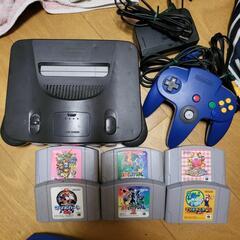 Nintendo64 本体一式　ソフト6個　セット　動作確認済み