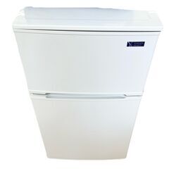 ☆ジモティー割有☆YAMADA/ヤマダ電機90L2ドア冷蔵庫ホワイトYRZ