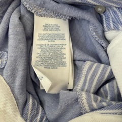 Ralph Lauren ラルフローレン 半袖ロンパース ストライプ 9Mの画像