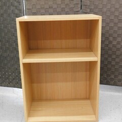 【恵庭】カラーボックス　収納棚　2段　中古品　PayPay支払いOK！