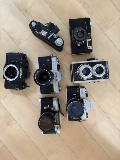 フィルムカメラ7台一括　動作不明