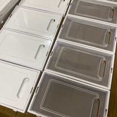 ニトリ　シューズボックス10個の画像