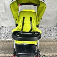 2人乗りベビーカー☆立ちステップ付きの画像