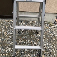 脚立　アルミ合金製はしご兼用　天板高81cm はしご長さ172cmの画像