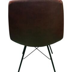 ★2脚セット★ブラウン イス 座面高435mm ダイニングチェア イスの画像