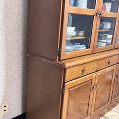 無料⭐︎大容量食器棚の画像