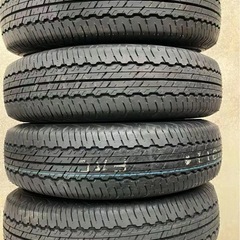 ダンロップ GRANDTREK AT20 195/80R15 新車外し 2024年製造 4本