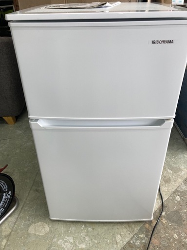 アイリスオーヤマ　2ドア冷蔵庫　IRSD-9B 中古　リサイクルショップ宮崎屋　住吉店25.6.16