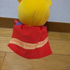 クマのプーさんのぬいぐるみの画像