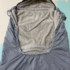 抱っこ紐やベビーカーで使える防寒ケープの画像