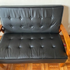 【無料】2人がけソファ　