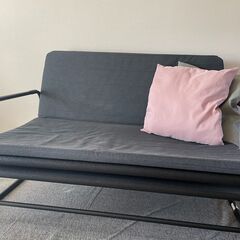 【無料】IKEA ハンマルン ソファベッド お譲りします（美品）