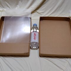 【まだ受付中】おしゃれな書類箱 お道具箱 紙製だけどしっかりしています♪ 蓋つき♪ A4サイズ 早い者勝ちです✨✨の画像