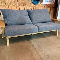 【愛品館 市原店】浅川家具　2人掛けワイドソファ