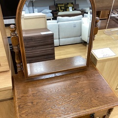 【トレファクマーケット久喜店】葉山ガーデン　スツール付1面ドレッサーの画像