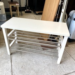 IKEA イケア ベンチ テレビ台 幅80 ラック 中古 家具 買取 引取 TJUSIGの画像