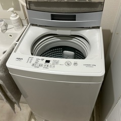 中古洗濯機（AQW-S45HBK-FS）