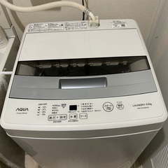 中古洗濯機（AQW-S45HBK-FS）の画像