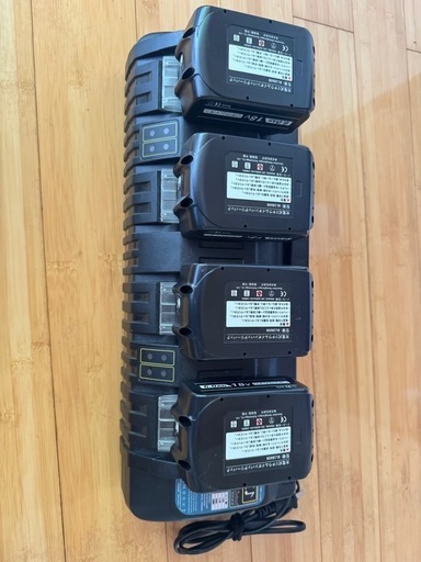 マキタの互換品バッテリーと充電器セット※取引中