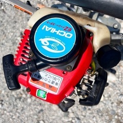 中古品 OCHIAI オチアイ 自走式 両面裾落とし機 EW-16 2サイクルの画像