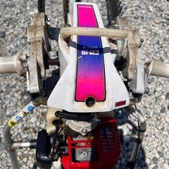 中古品 OCHIAI オチアイ 自走式 両面裾落とし機 EW-16 2サイクルの画像