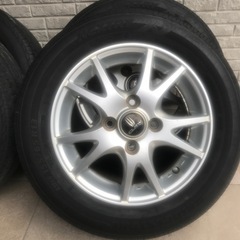 軽自動車タイヤホイール 155/65R13　ブリヂストンの画像