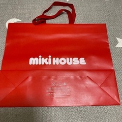 未使用⭐︎miki house ミキハウス　ショッパー
