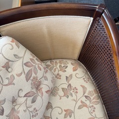 カリモク karimoku 1人掛けソファ ソファ チェア アンティーク インテリア シンプルの画像