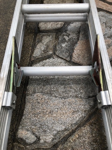 【受渡者決定済】はしご HC2-61 脚立 2連　伸縮 5.84m 長谷川工業 hasegawa
