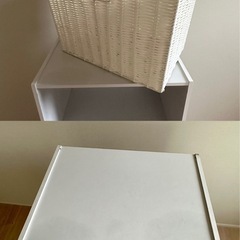 3段カラーボックス　収納ラック3個の画像