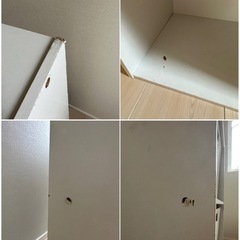 3段カラーボックス　収納ラック3個の画像