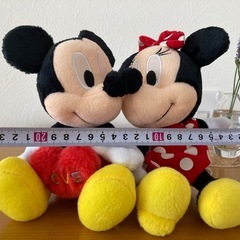 東京ディズニーランド【美品】ミッキー・ミニーぬいぐるみの画像