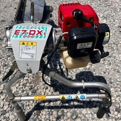 E7-DX1 落合 OCHIAI 自走型片面裾落し機 自走式 茶刈機 簡易動作確認済み の画像
