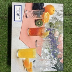 カットガラス風グラス 10個セット