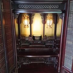 唐木仏壇　紫檀の画像