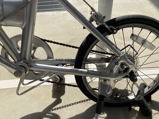 【ジャンク】パナソニック折りたたみ自転車　