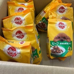 ペディグリー ビーフ緑黄色野菜入り3パック入り 32個 もうすぐで処分しますの画像