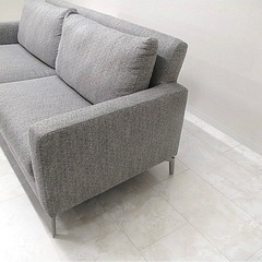 【引き取り限定】IDC大塚　erba/エルバ イタリア 3人掛けソファ 「ベラビスタ」 W200cm　3Pソファ/トリプルソファ の画像