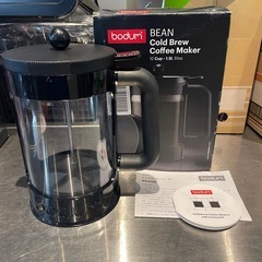 【引き取り限定】中古品　ボダム　アイスコーヒーメーカー　ブラック