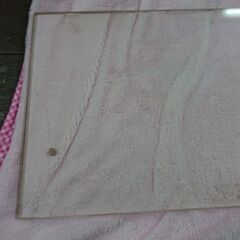 中古 アクリル板  クリアー 厚み5mm 約100㎝×約20.5㎝ 仕事用 DIY等に・・・の画像