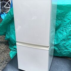 ☆動作保証!!お届け可!!☆ SHARP 137L 2ドア 冷凍冷蔵庫 SJ-D14B