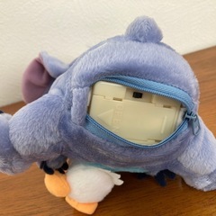東京ディズニーシー　【美品】スティッチ　音に反応して動くぬいぐるみの画像